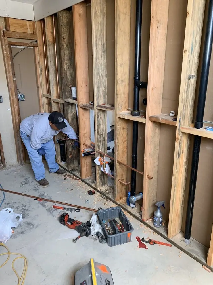 Commercial rough-in plumbing for Trenchless Sewer Repair in Jefferson Estates